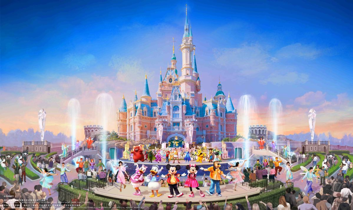 10 jaar shanghai disney