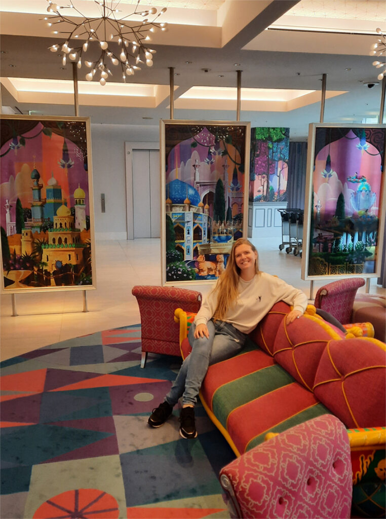 de lobby van tokyo celebration wish hotel