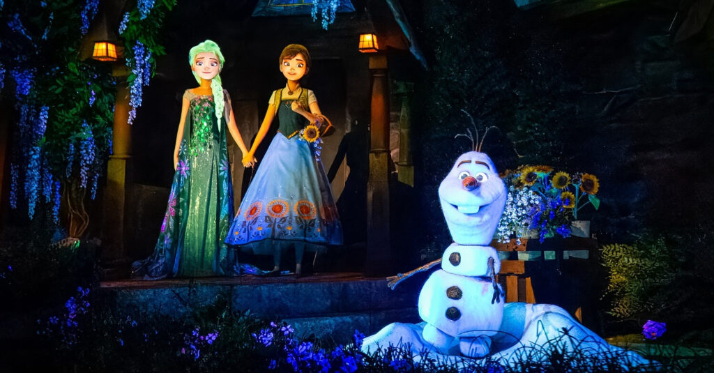 Frozen Ever After attractie in World of Frozen